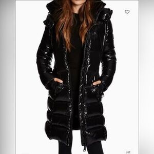 SAM Women's Black Puffer Coat